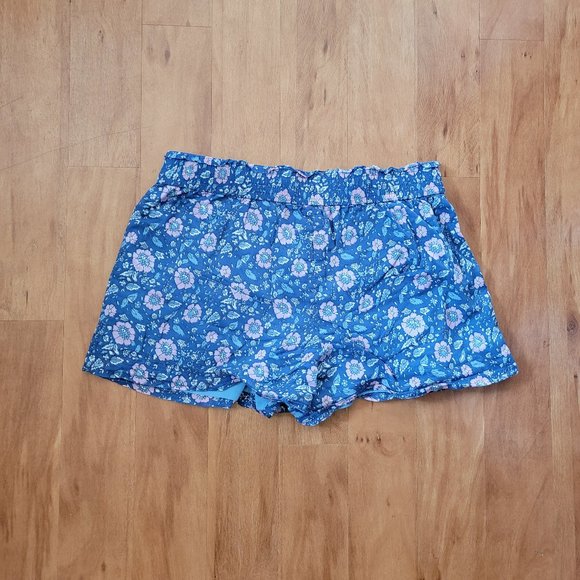 J Crew Pink and Blue Stretch Floral Beach Shorts Size Small - Picture 9 of 14